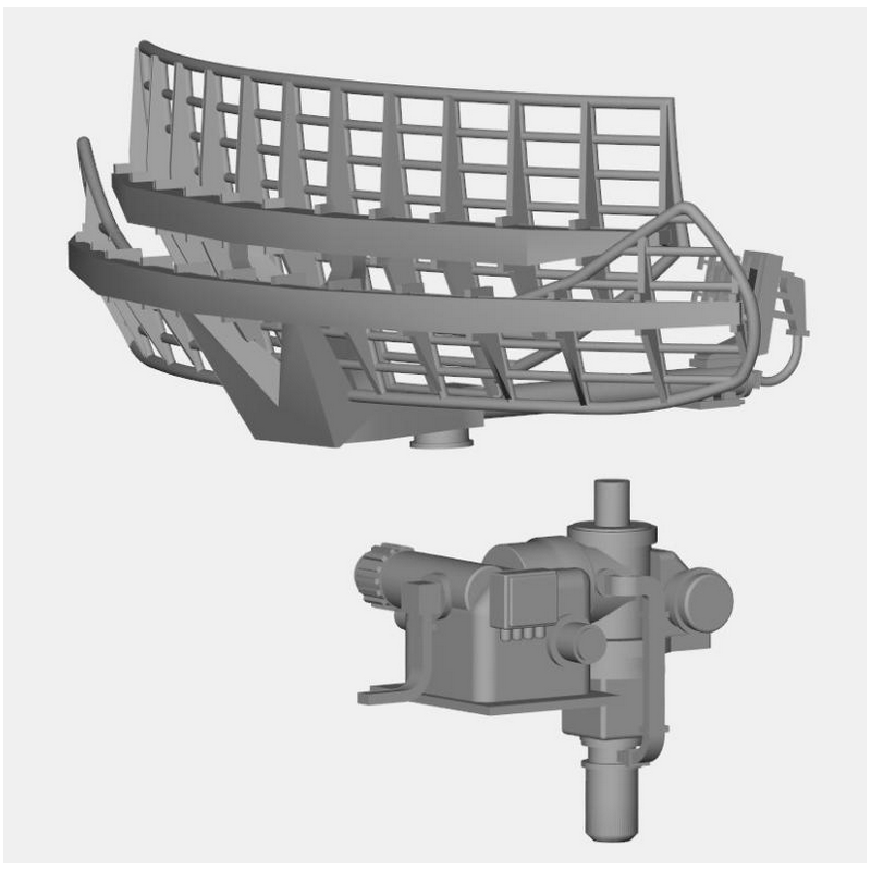 L’Arsenal 3D700-281 – Radar Français DRBV-15B  /700, impression 3D)