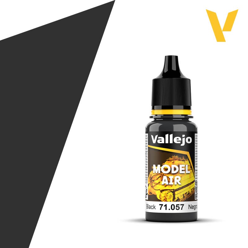 Vallejo 71.057 Noir 17 ml – Peinture Acrylique Modélisme, Figurines et Maquettes