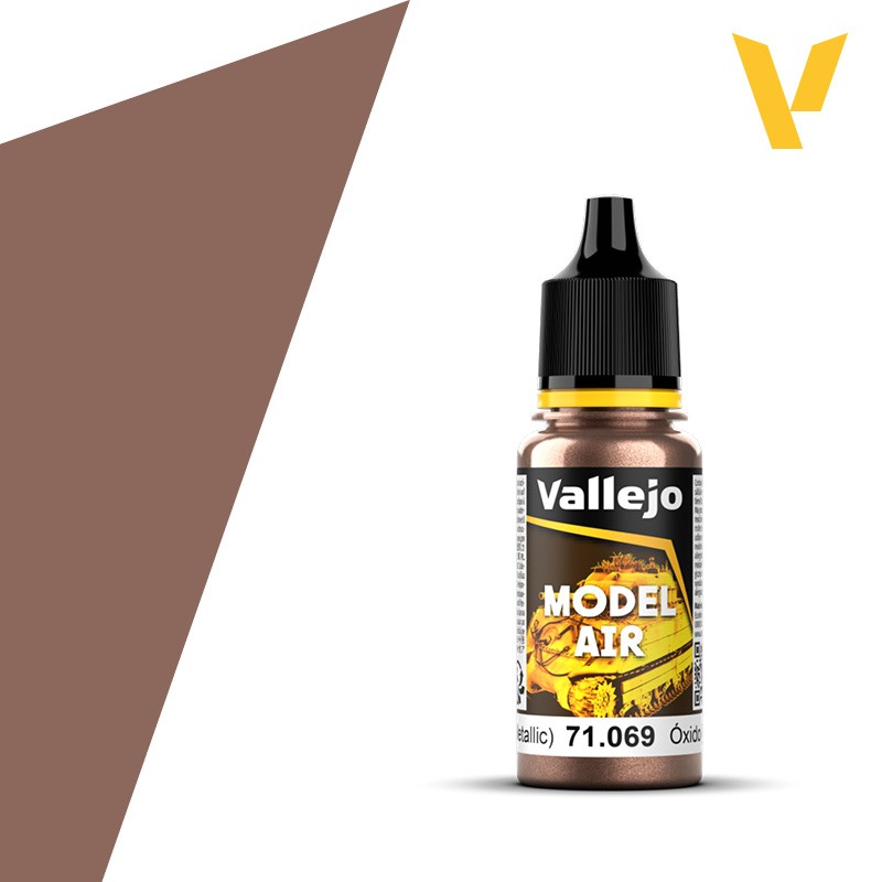 Vallejo 71.069 Rouille Métallique 17 ml – Peinture Acrylique Modélisme, Figurines et Maquettes