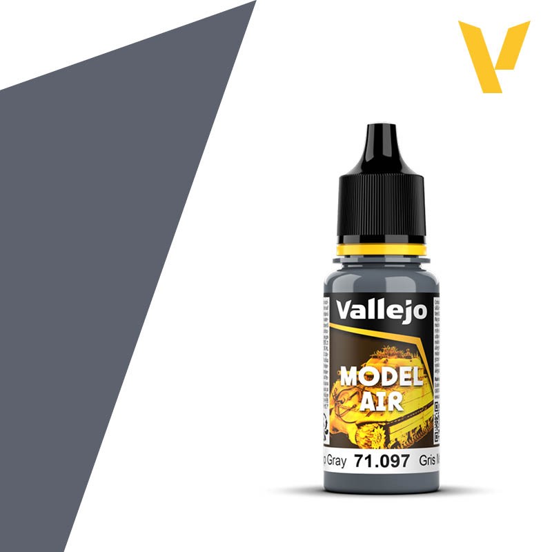 Vallejo 71.097 Moyen Gris 17 ml – Peinture Acrylique Modélisme, Figurines et Maquettes