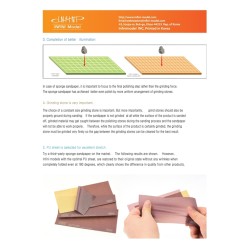 Infini Model	IES-0220G	Infini Model IES-0220G – Film de ponçage élastique 220 (3EA)