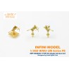 Infini Model IMP-35005R1 – Ensemble canon antiaérien IJN Type 96 de 25 mm simple (1/350)