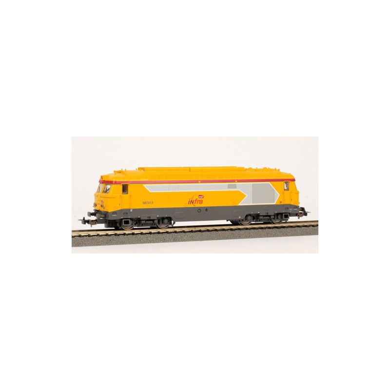 Piko 95175 - Locomotive diesel BB 67412 SNCF Infra - HO (1:87)
