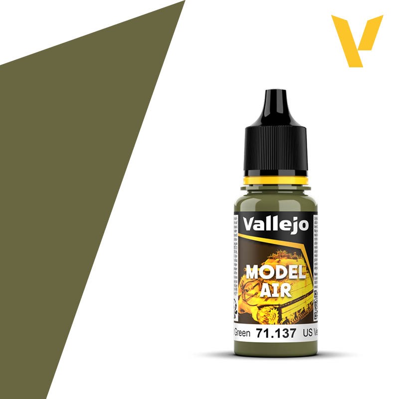 Vallejo 71.137  Vert clair US 18 ml – Peinture Acrylique Modélisme, Figurines et Maquettes