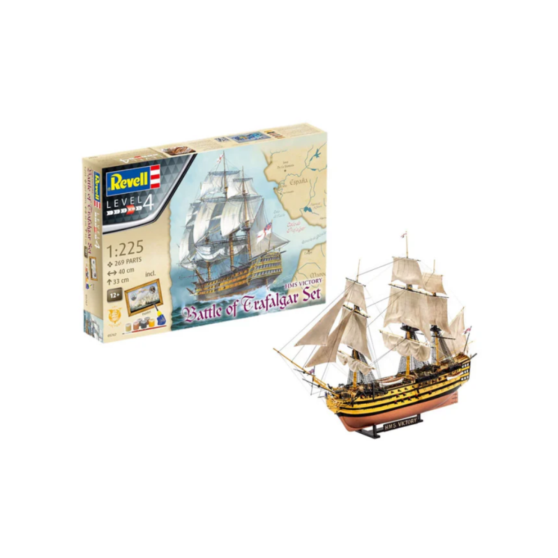 Revell	5767	 Coffret bataille de TRAFALGAR 1:225