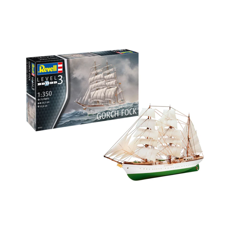 Revell	5432	 Gorch Fock 1:350