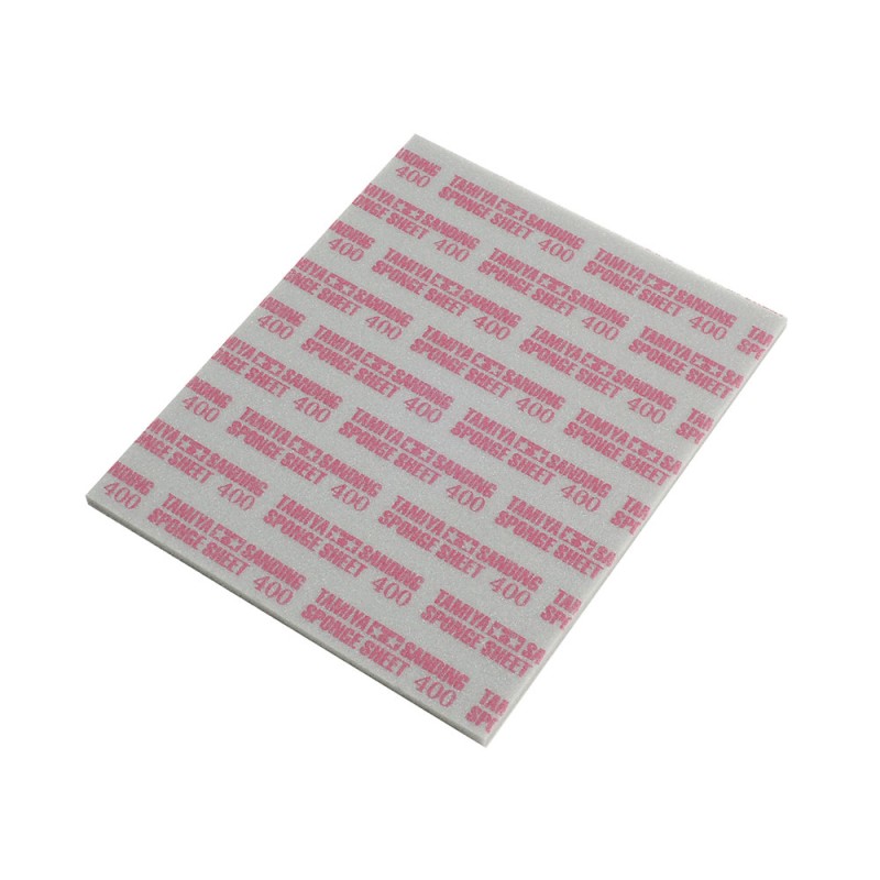 Tamiya 87147 – Sanding Sponge Sheet P400 – Accessoire Modélisme