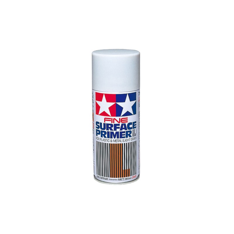 Tamiya 87064 – Apprêt gris fin (180 ml) – Accessoire Modélisme
