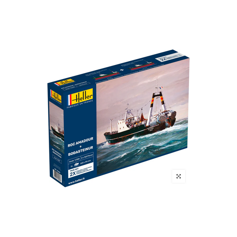 Heller	85608	 Roc Amadour + Bodasteinur Twinset 1:200