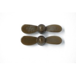 Billing Boats BF-0040 – Hélice 28 mm, axe 2,0 mm / 2 pièces