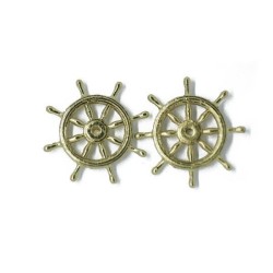 Billing Boats BF-0051 – Roues de barre en laiton 25 mm (2 pcs)