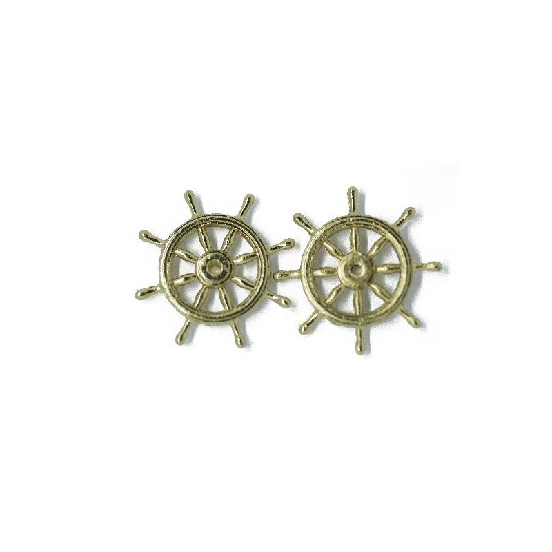 Billing Boats BF-0051 – Roues de barre en laiton 25 mm (2 pcs)