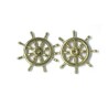 Billing Boats BF-0051 – Roues de barre en laiton 25 mm (2 pcs)