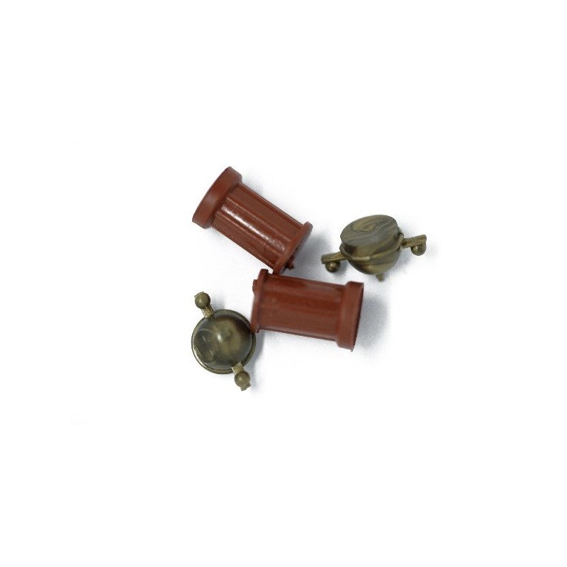 Billing Boats BF-0059 – Échelle de coupée sur socle 15 × 20 mm / 2 pièces