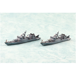 Aoshima	AO048177	 J.M.D.S.F Patrouilleurs Hayabusa Et Umitakaz 1:700