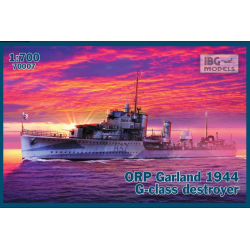 IBG	70007	 ORP Destroyer de classe G Garland 1944 (avec PE) 1:700