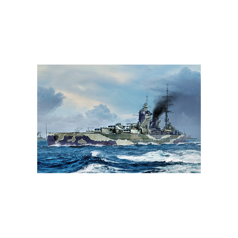 Trumpeter	6718	 HMS Rodney 1:700