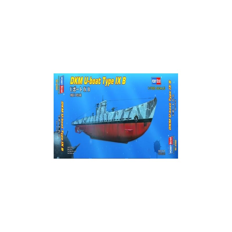 Hobby Boss	HB87006	 D.K.M U-boat Type Ix B 1:700