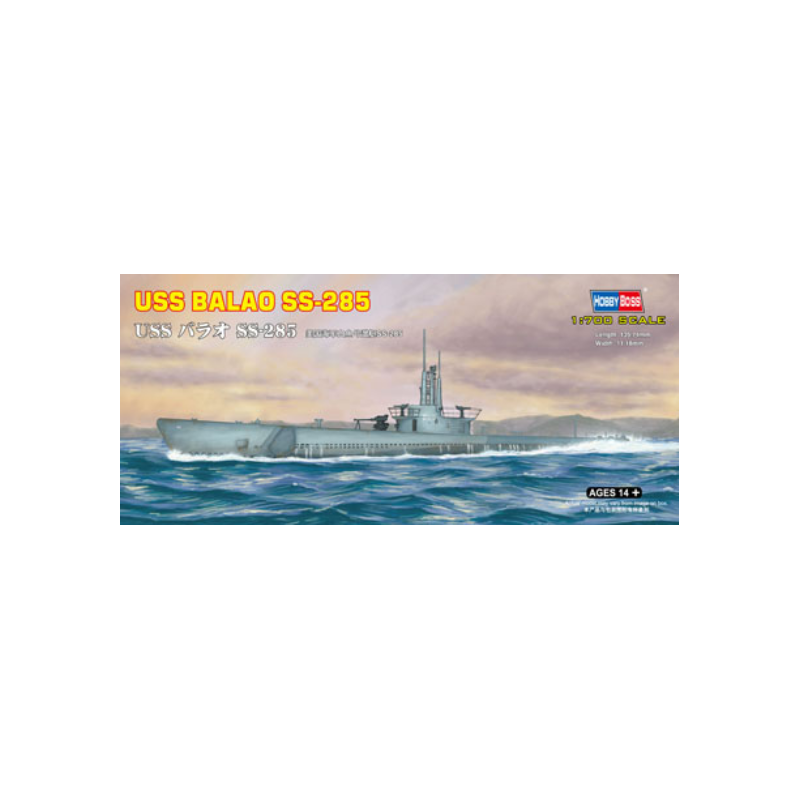 Hobby Boss	HB87011	 U.S.S Balao Ss-285 1:700