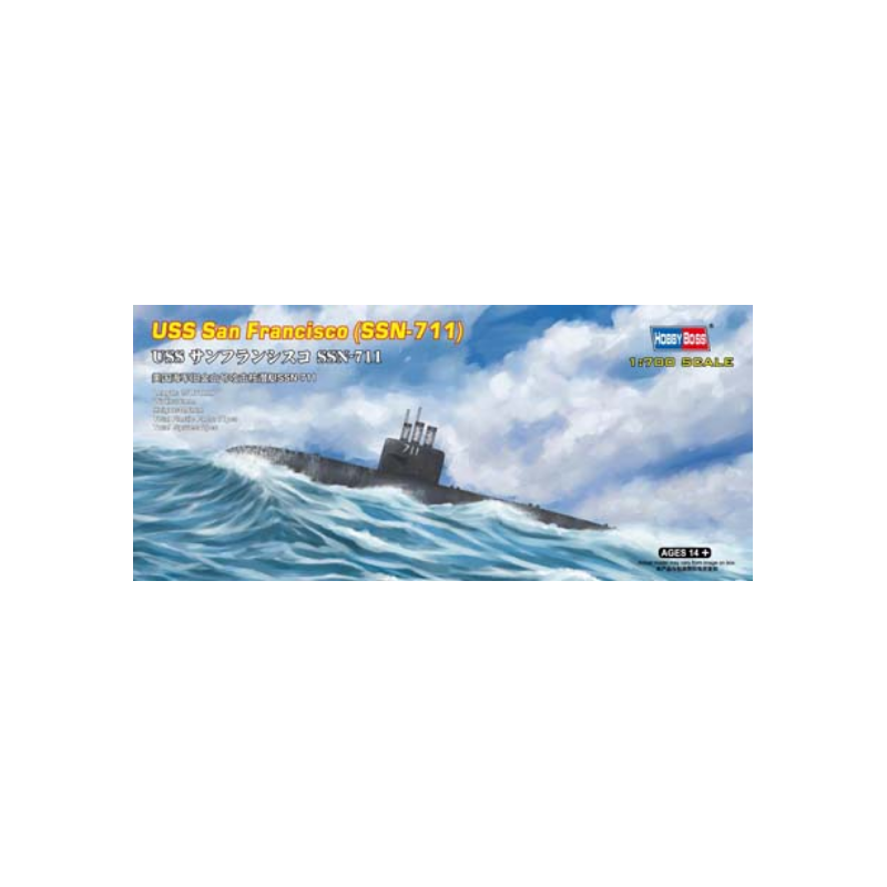 Hobby Boss	HB87015	 U.S.S San Francisco (ssn-711) 1:700