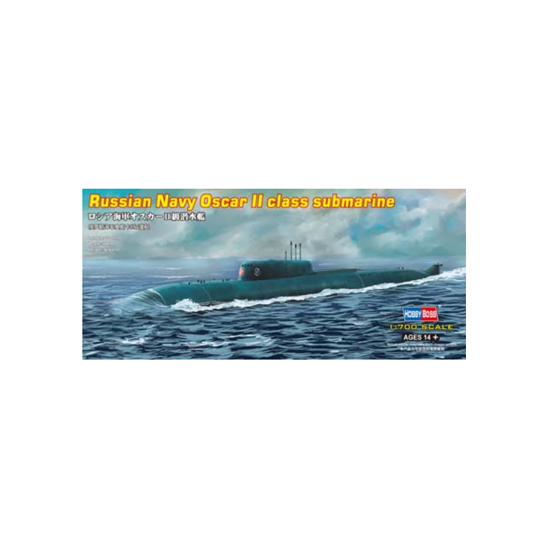 Hobby Boss	HB87021	 Sous-marin Oscar II De La Marine Russe 1:700