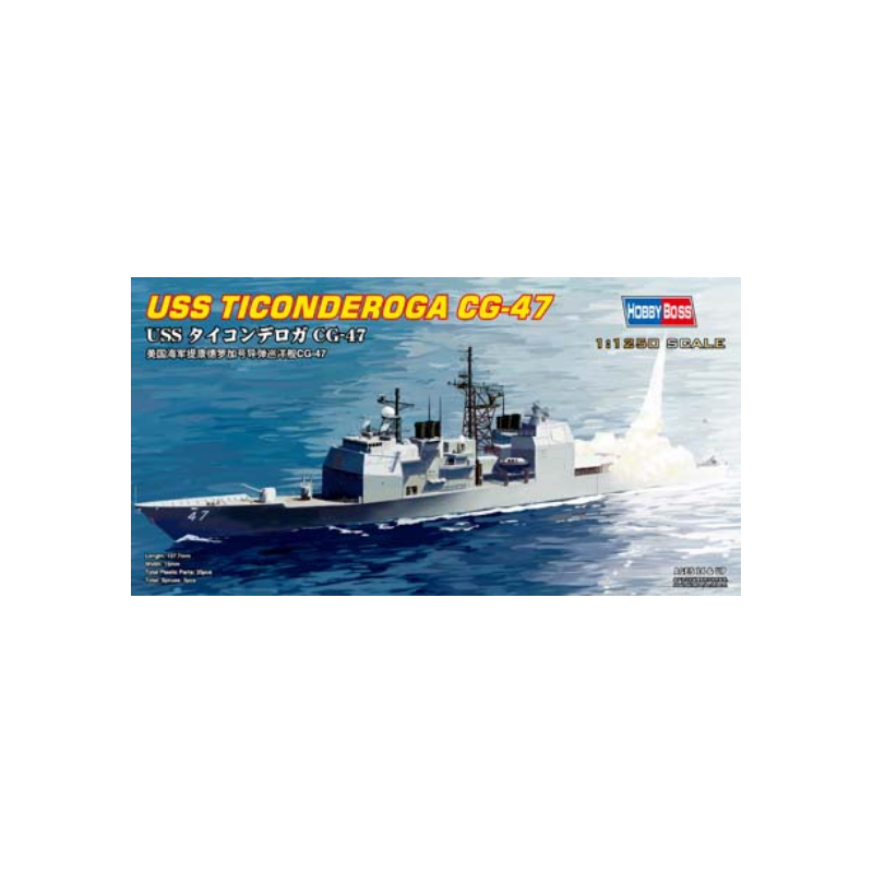 Hobby Boss	HB82501	 U.S.S Ticonderoga Cg-47 1:1250