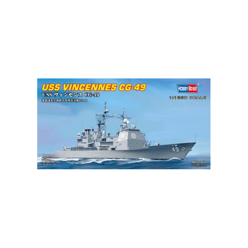 Hobby Boss	HB82502	 U.S.S Vincennes Cg-49 1:1250