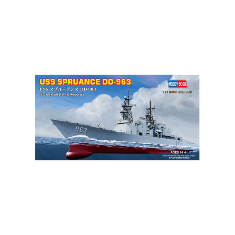 Hobby Boss	HB82504	 U.S.S Spruance Dd-963 1:1250
