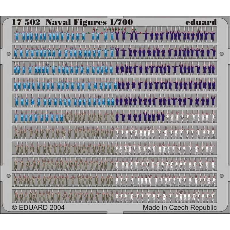 Eduard 17502 - Personnages  Naval 1/700