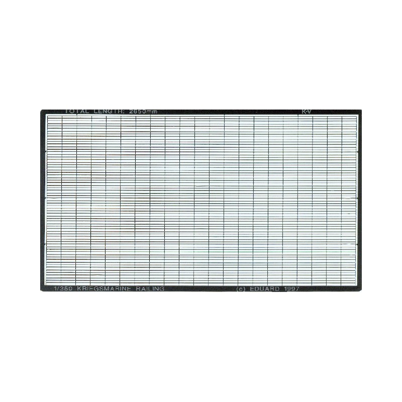 Eduard 99010 – Garde-corps Kriegsmarine 1/350