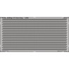 Eduard 99030 – Garde-corps 45' 3 barres de long 1/350