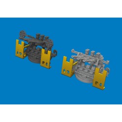 Eduard 653021 – Canon antiaérien IJN Type 96 de 25 mm (triple) 1/350