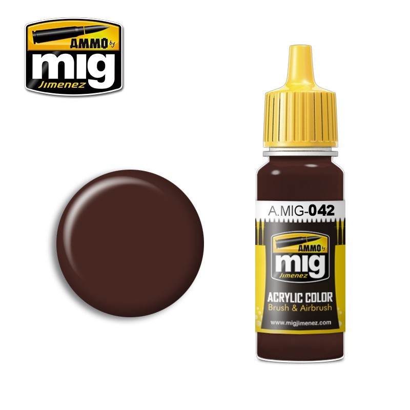 A.mig-0042 Peinture Rouille Vieillie 17ml