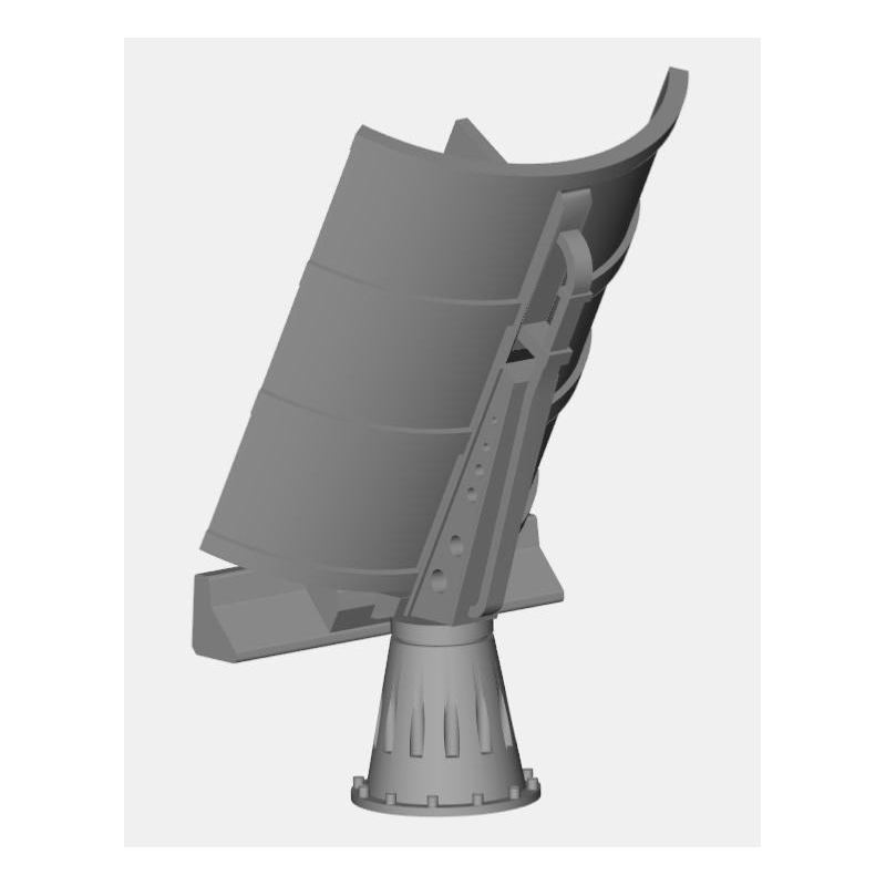 L’Arsenal 3D700-290 – Radar Français SPS-39  (1/700, impression 3D)