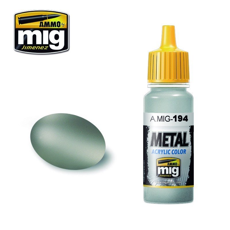 A.mig-0194 Métallique Couleur Aluminium 17ml