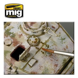 AMMO MIG 1000 – Lavis Brun pour Jaune Foncé Allemand – 35 ml