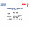 Piko HO 51360/86 – BB 8100 SNCF  Vis, lot de 24