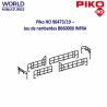 Piko HO 96473/19 – BB60000 Infra Rambarde latérales