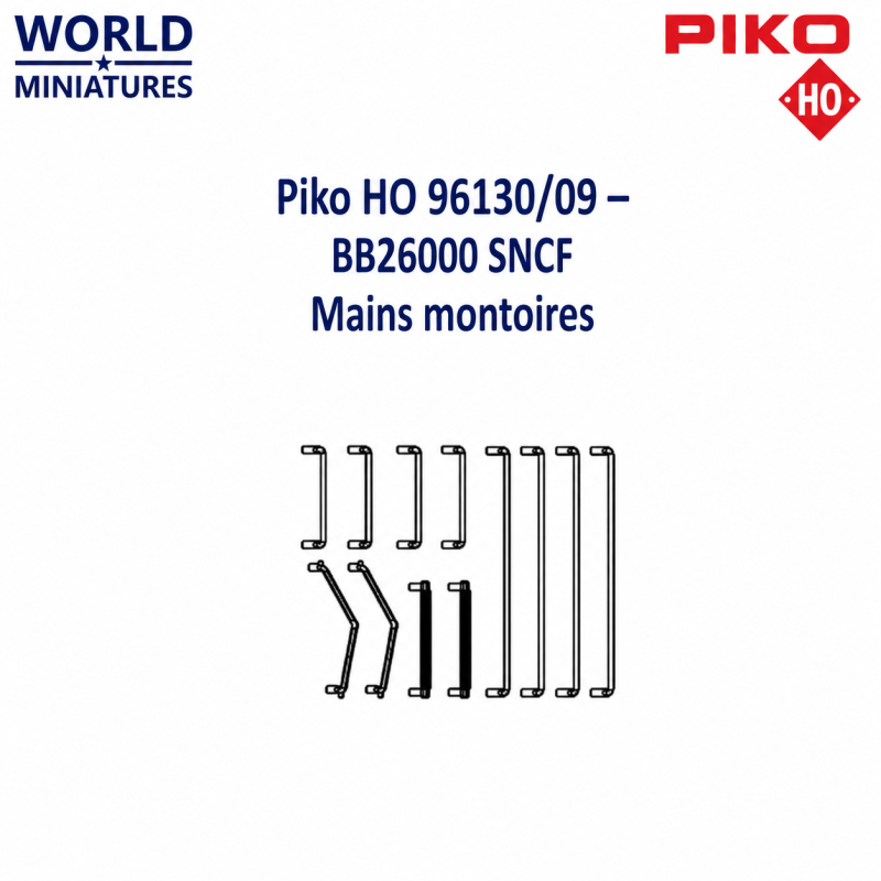 Piko HO 96130/09 – BB26000 SNCF Mains montoires