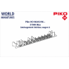 Piko HO 96412/96 – Z7300 Bleu Aménagement intérieur, wagon A