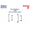 Piko HO 96420/71 – Z7300 Barres de maintien, wagon A
