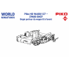 Piko HO 96400/127 – Z9600 SNCF Bogie porteur du wagon B à l’avant