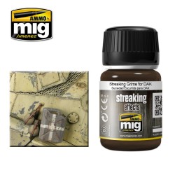 AMMO MIG 1201 – Salissures pour Afrikakorps – Streaking Grime – 35 ml