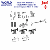Jouef HO	HJ2403-13	SNCB/NMBS Vapeur 81 accessoires pour châssis de tender