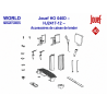Jouef HO 040D – HJ2417-12 – Accessoires de caisse de tender