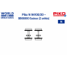 Piko N 94100/20 – BB66000 Essieux (2 unités)