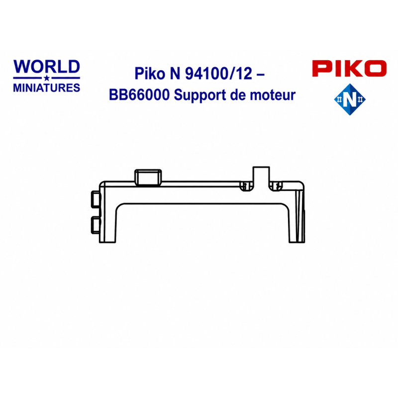 Piko N 94100/12 – BB66000 Support de moteur
