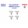 Piko N 94100/08 – BNB66000 Tampons (4 unités)