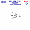 Piko N 94130/22 – BB26000 Crochet d’attelage avec mâle