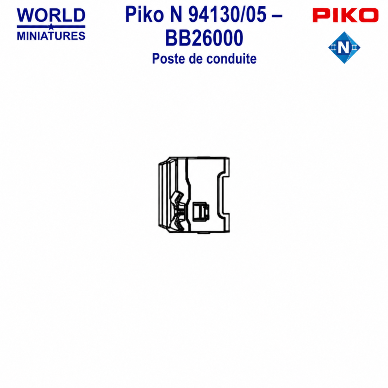 Piko N 94130/05 – BB26000 Poste de conduite